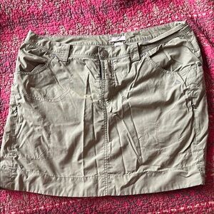 Olive Green Athletic Skort